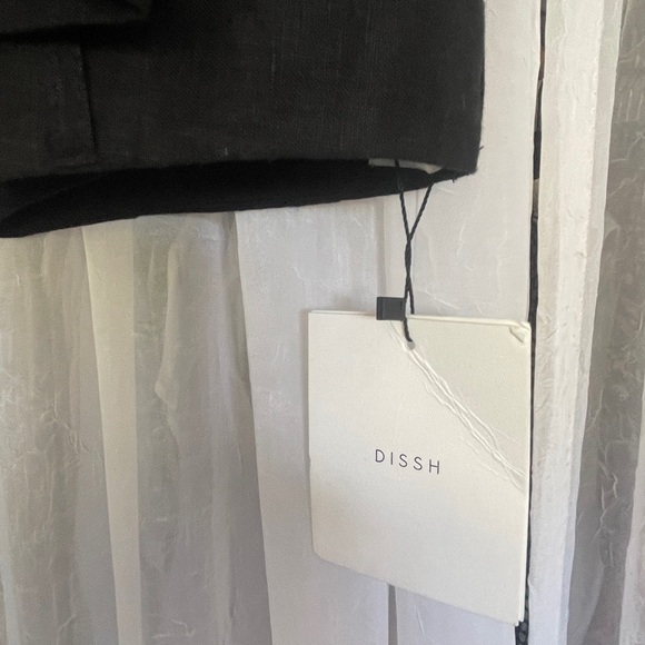 Dissh black linen pants - Picture 5 of 6